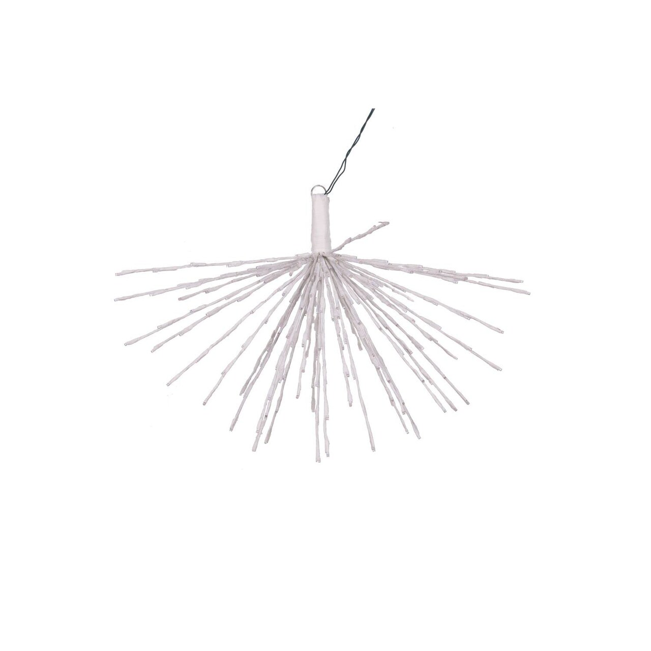 Vickerman 240Lt x 32" White Starburst Warm White 5mm Twinkle LED Lights.